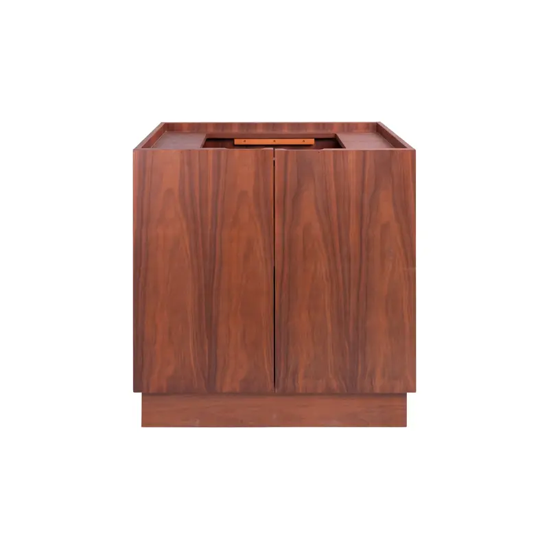 Mueble de baño Mid-Century Felix - Nogal - 84 cm
