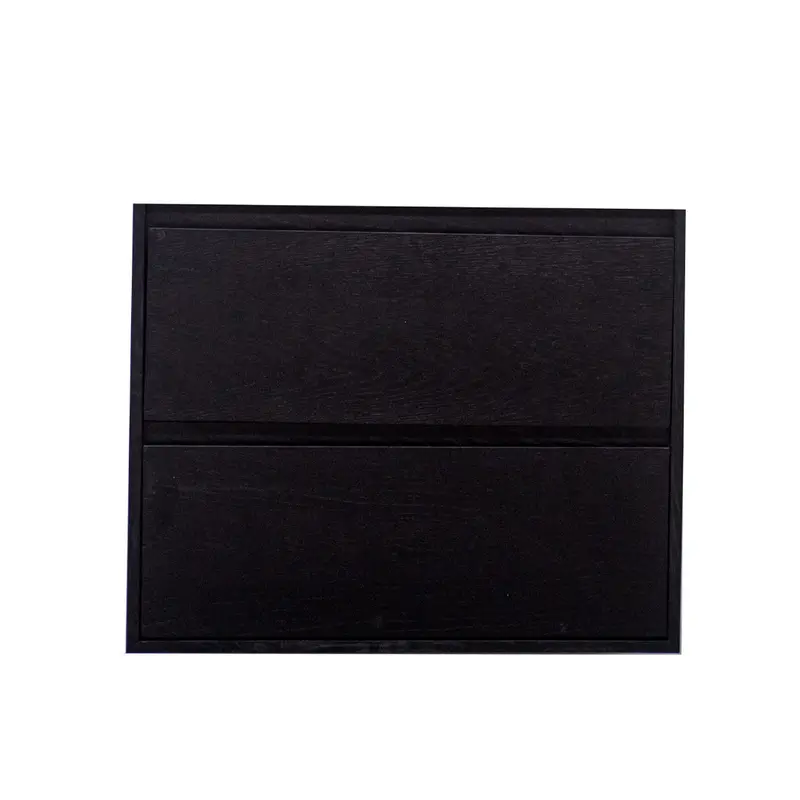 Mueble de baño negro ANN - (80cm) - Roble negro