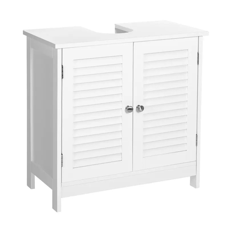 Mueble de Lavabo con 2 Puertas de Persiana