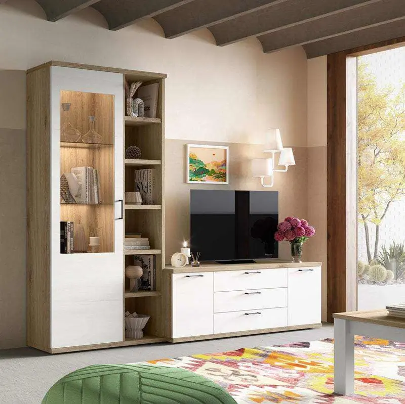 Mueble de salón comedor completo BOLONIA ambiente 10