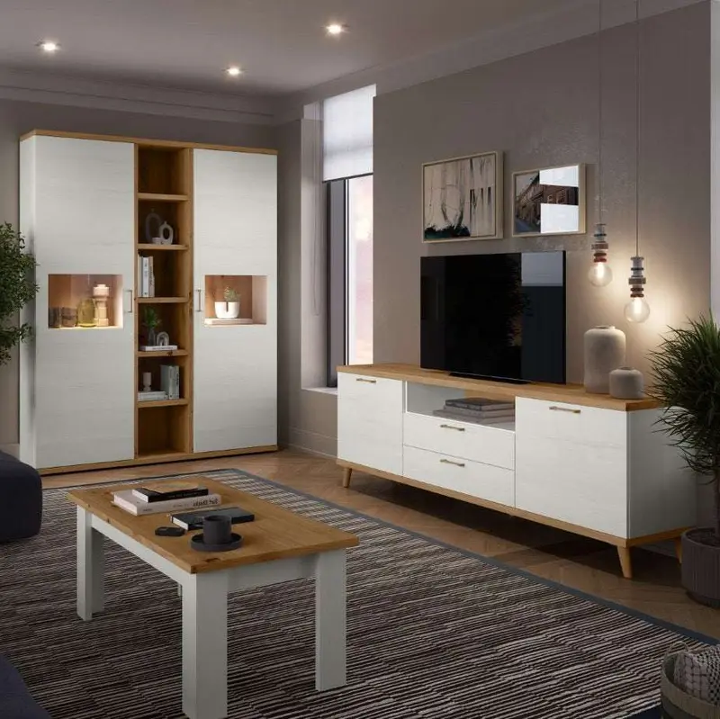 Mueble de salón comedor completo BOLONIA ambiente 12