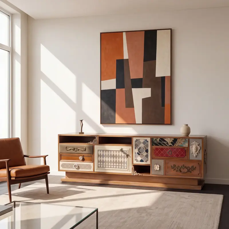 Mueble de televisión Punk