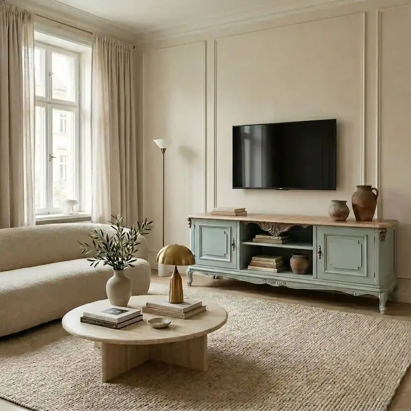 Mueble de TV Jade Marfil