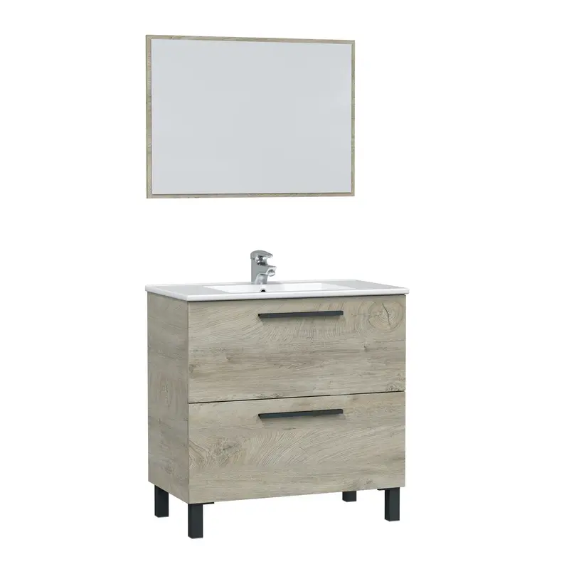Mueble Lavabo con Espejo Oasis