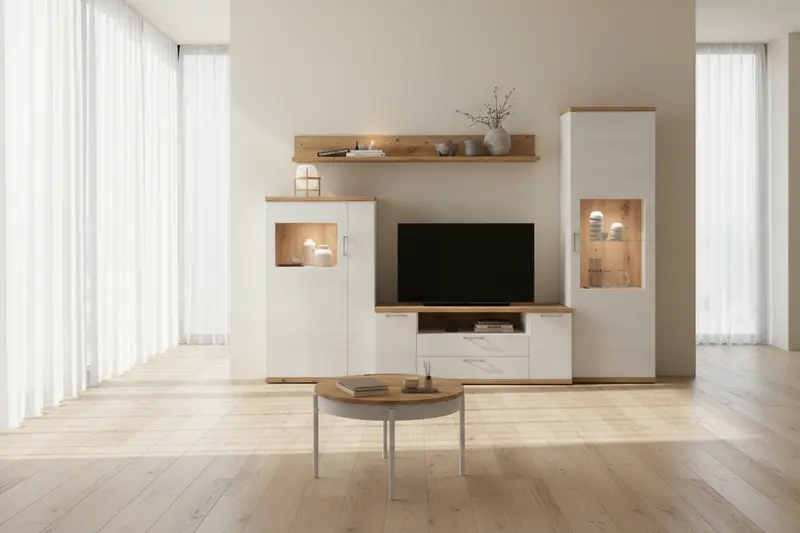 Mueble salón comedor completo BOLONIA ambiente 9
