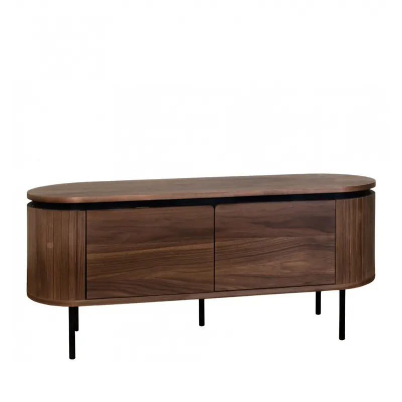 Mueble TV estilo retro – Chapa de Nogal