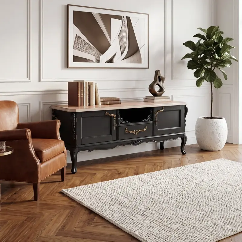 Mueble TV Noir d'Or