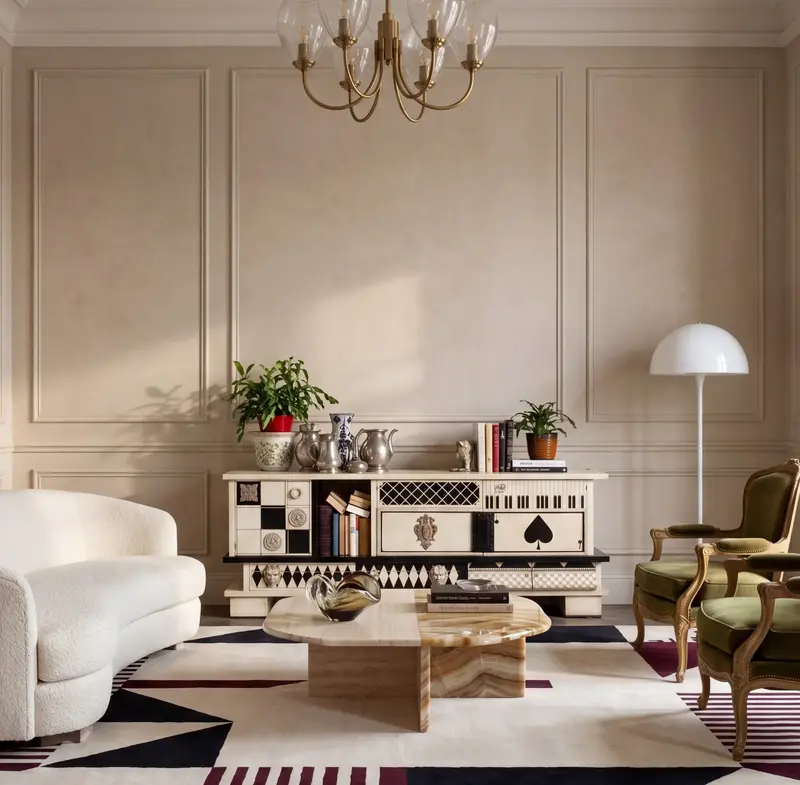 Mueble TV Vintage L200