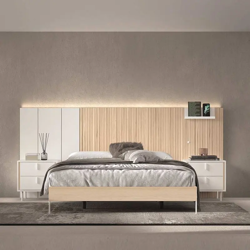 Muebles dormitorio matrimonio composición SIENA ambiente 2