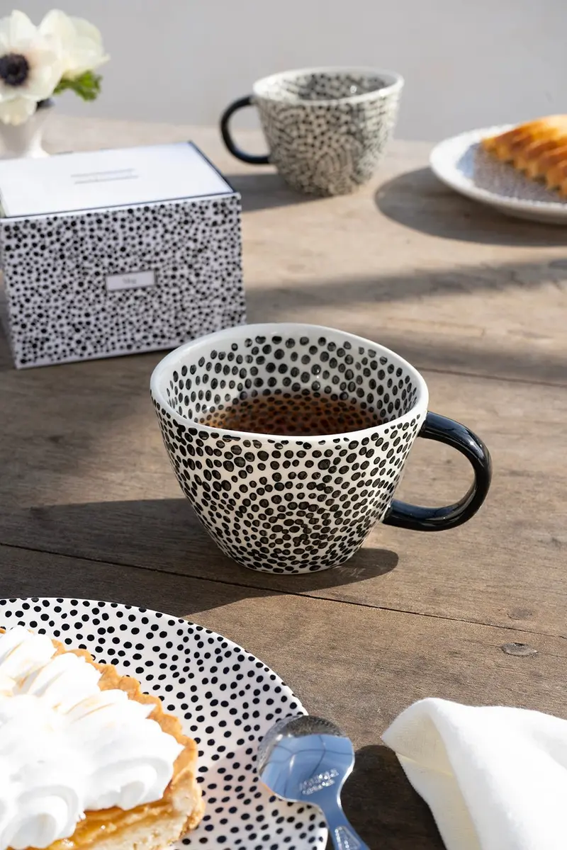 Mug Artesana Puntos Co