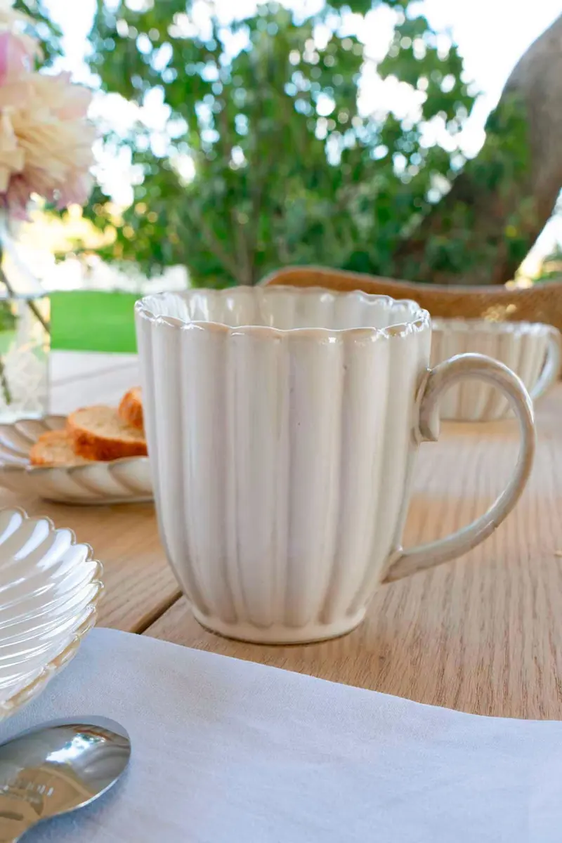 Mug Grande Blanca Flor CO