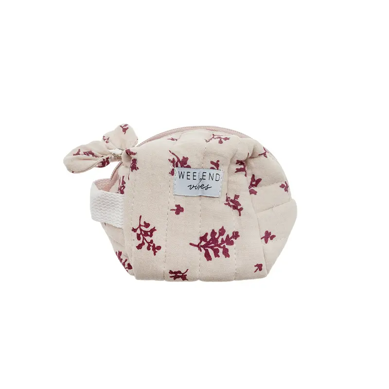 Neceser cuadrado rosa