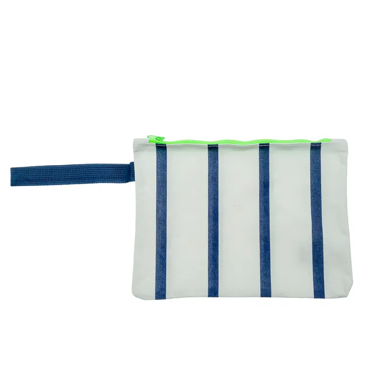 Neceser de Rayas Azul Marinero