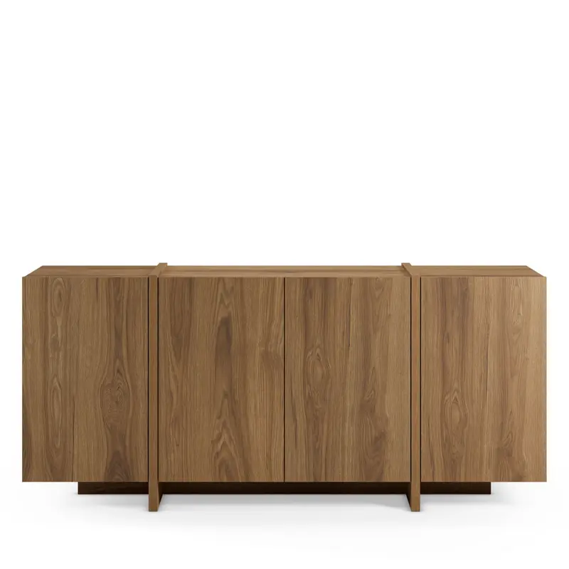 Nicole - Aparador de madera de 4 puertas L180cm