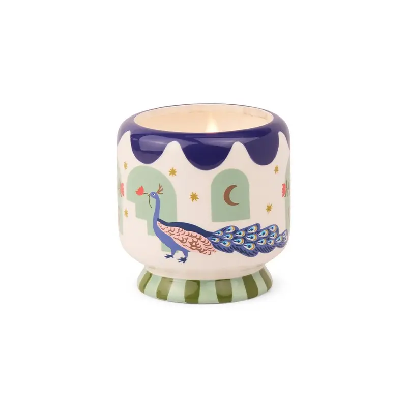 Niebla de Lima / Pavo Real Vela Perfumada de Cera de Soja