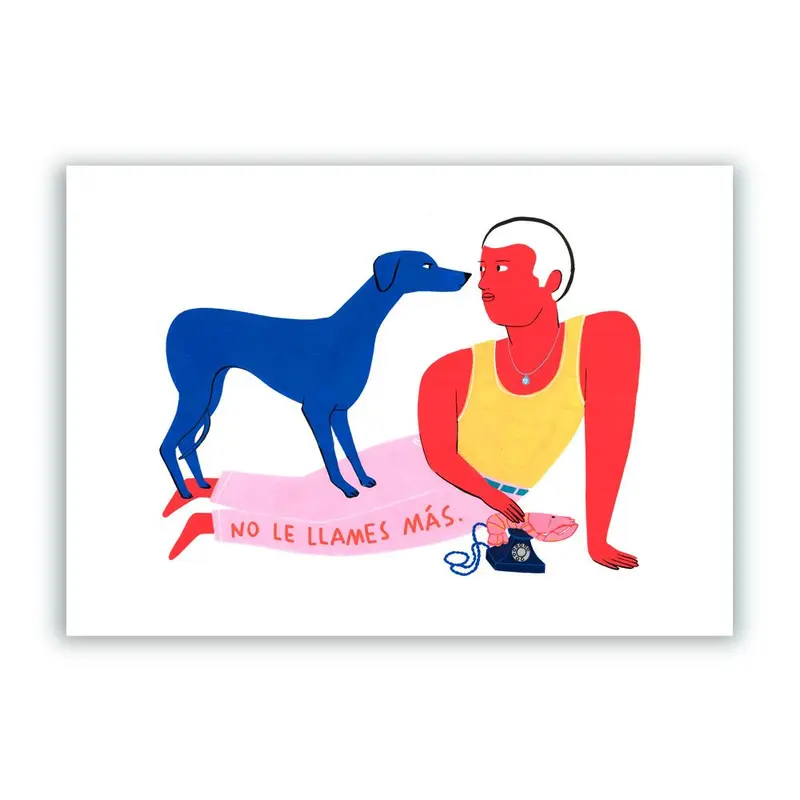 No le Llames Más Impresión Giclée