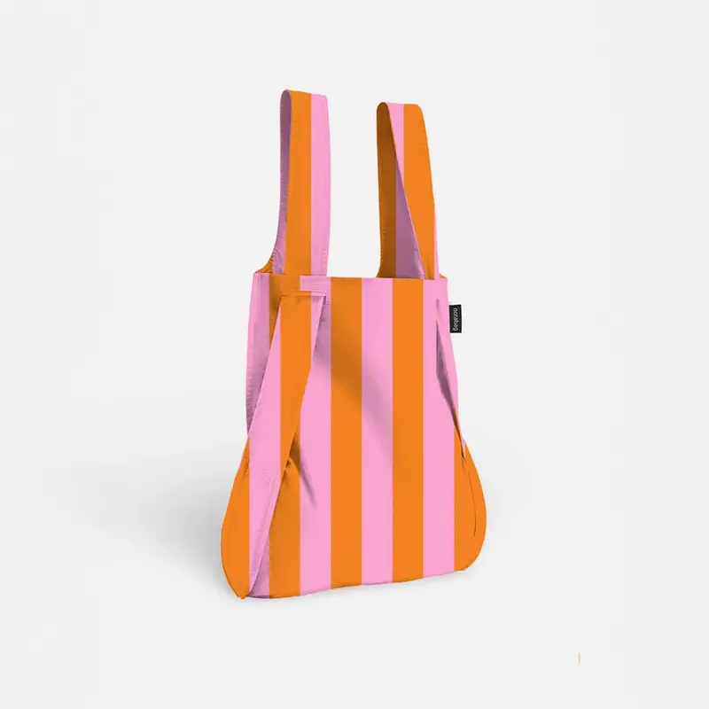 Notabag Orange Pink Stripes