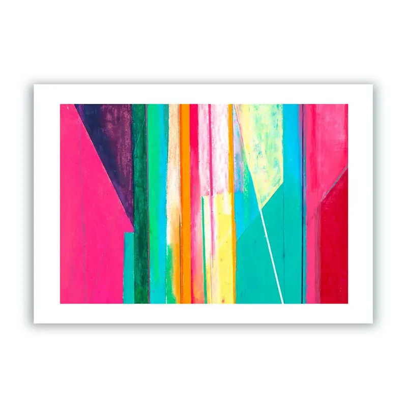 Octubre Rosa Impresión Giclée