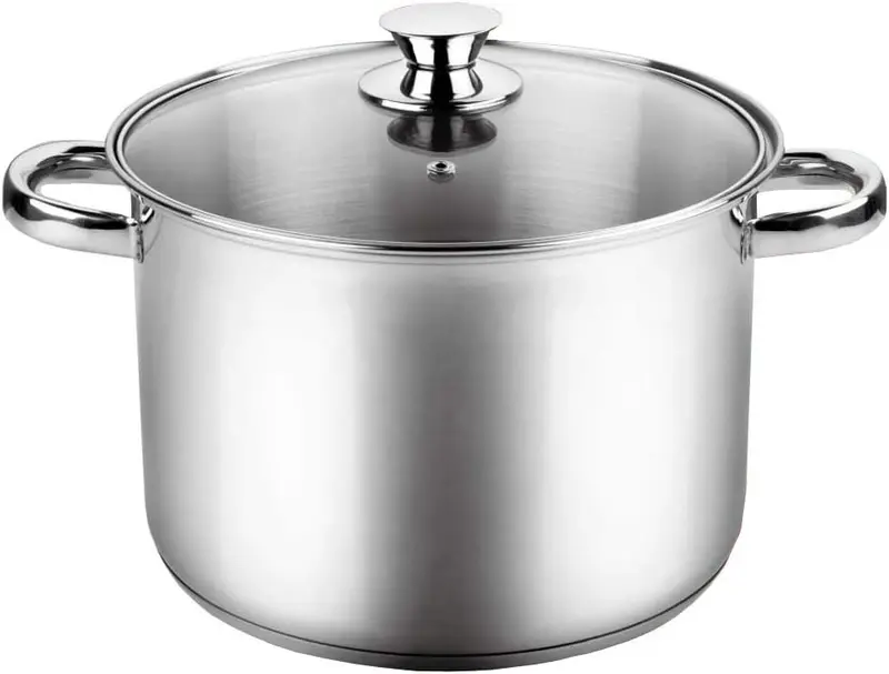 OLLA ACERO INOX. 28CM FONDO CAPSULADO