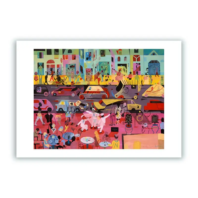 On the Town Impresión Giclée