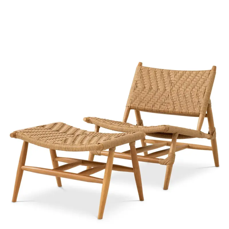 Outdoor Chair Foot Stool Laroc