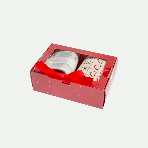 Pack 2 calcetines jacquard y cuadros