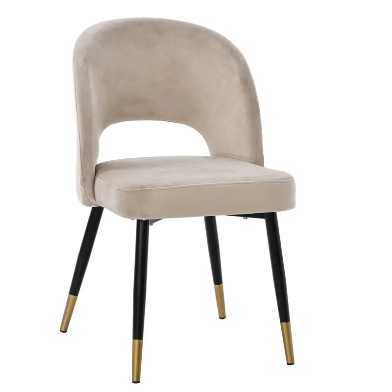 Pack 4 Sillas de comedor terciopelo Mavi