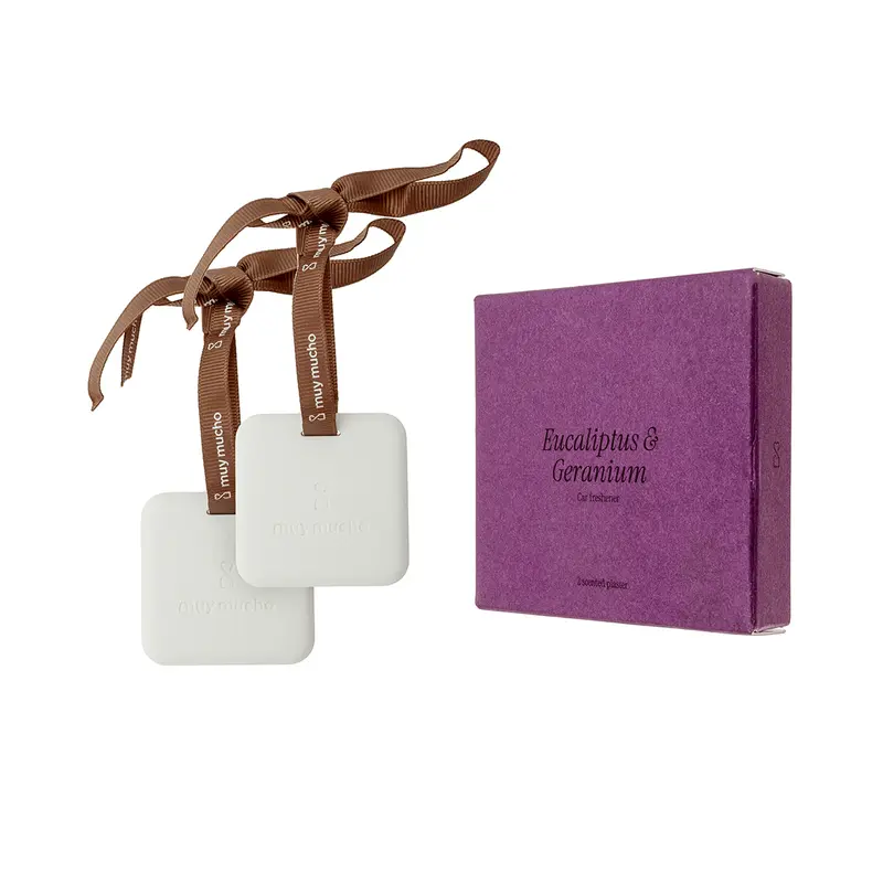 Pack ambientador coche geranium & eucaliptus