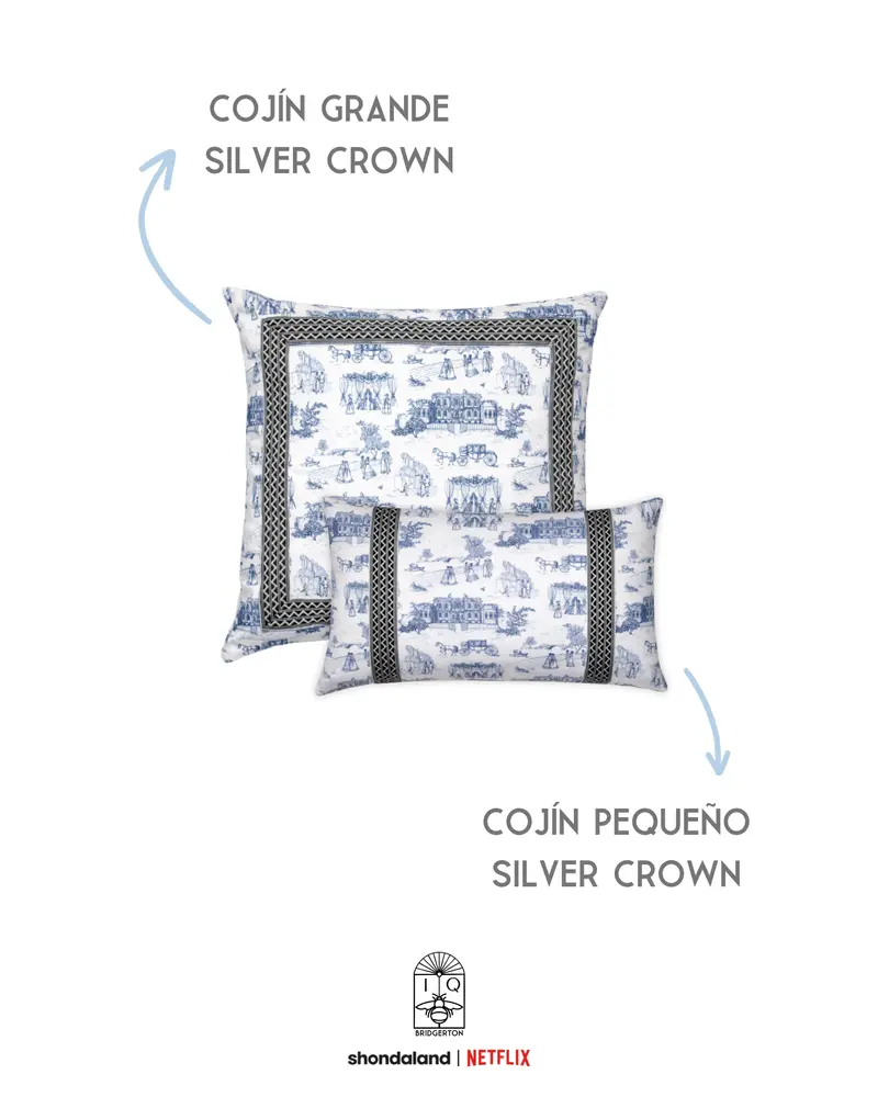 PACK COJINES SILVER CROWN