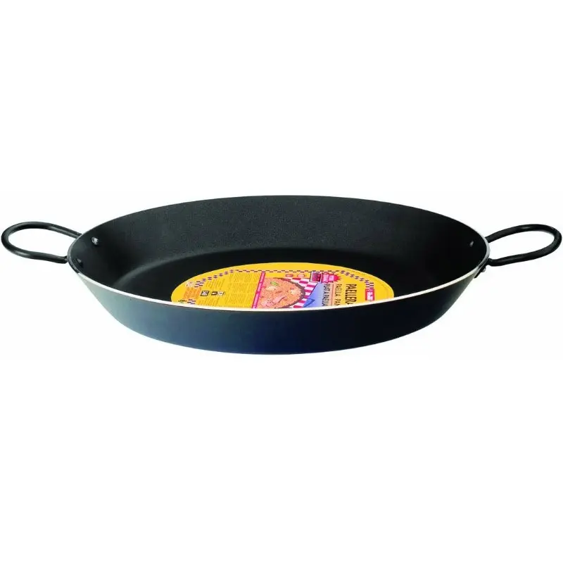 PAELLERA NERO 50 CMS.