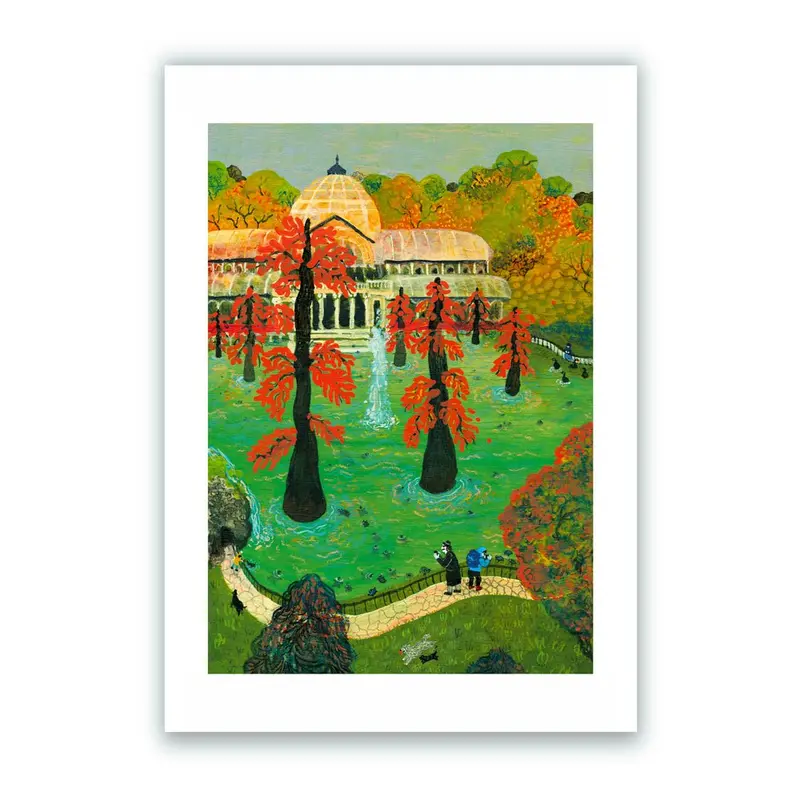 Palacio de Cristal Impresión Giclée