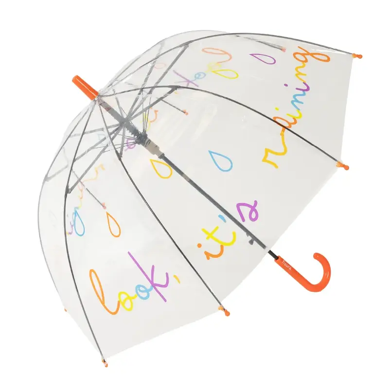 Paraguas infantil “look, it’s raining”