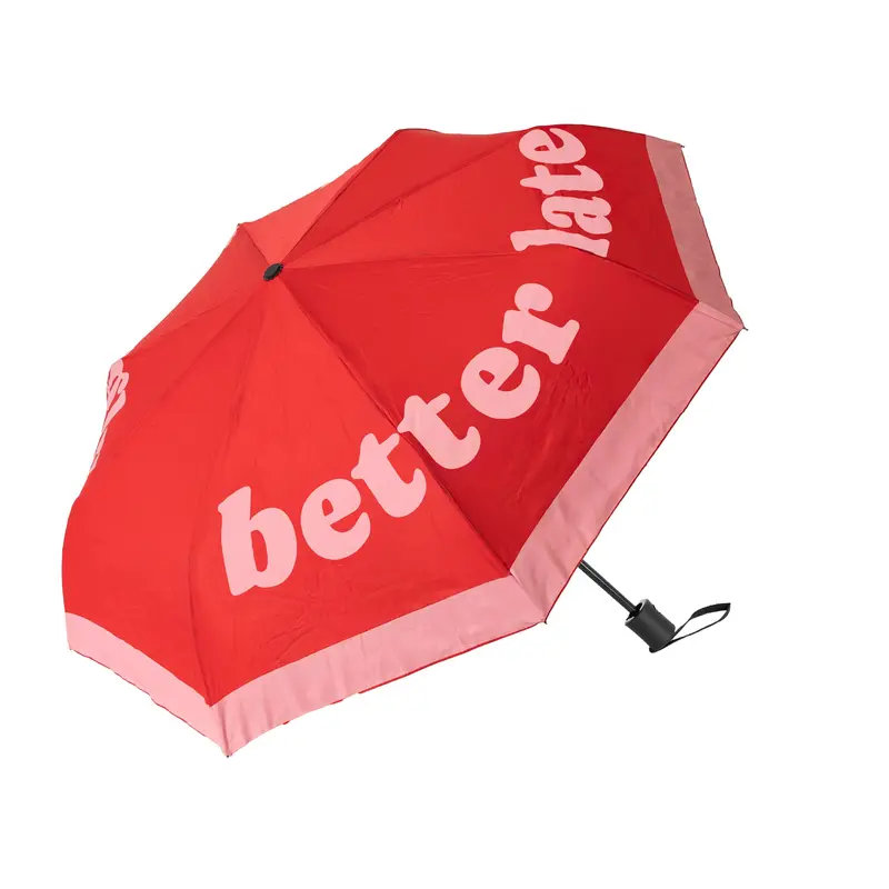 Paraguas plegable “Better late than ugly”
