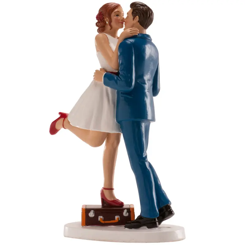 PAREJA BODA MALETA 16 CM