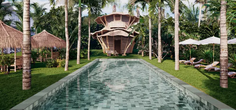 Pavimento porcelánico colección Bali