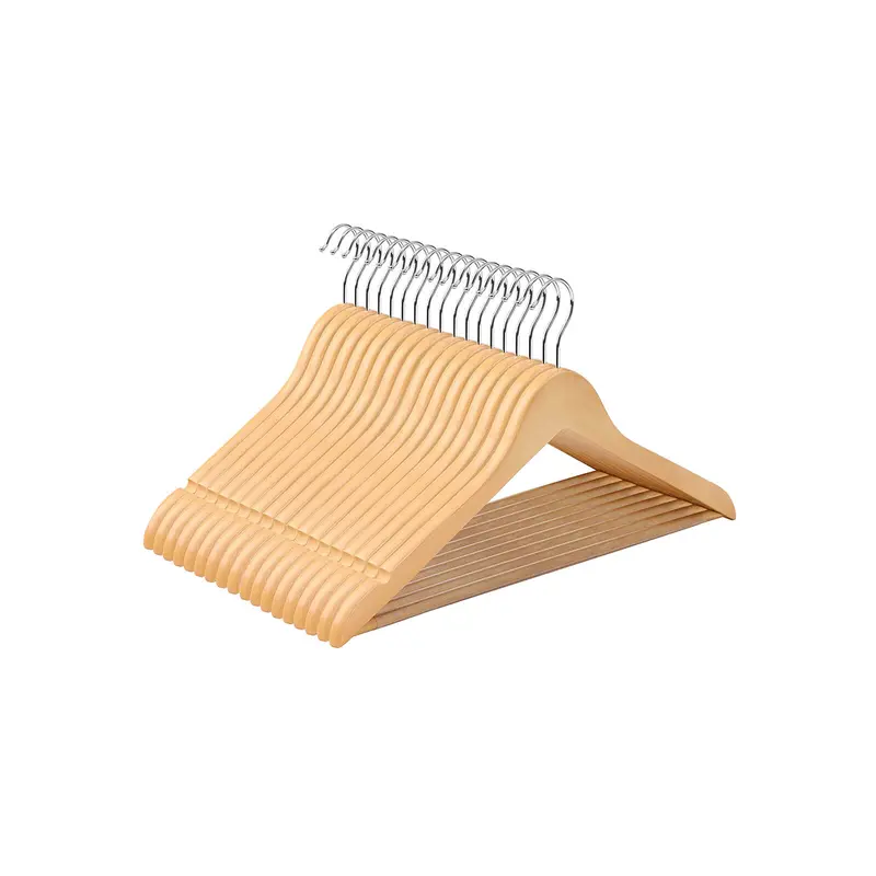 Perchas de Madera con Gancho