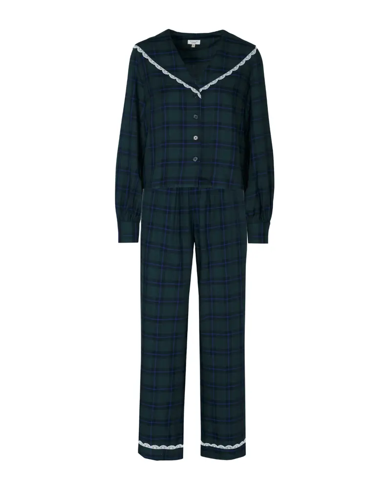 PIJAMA CASTILLO (tartán verde)