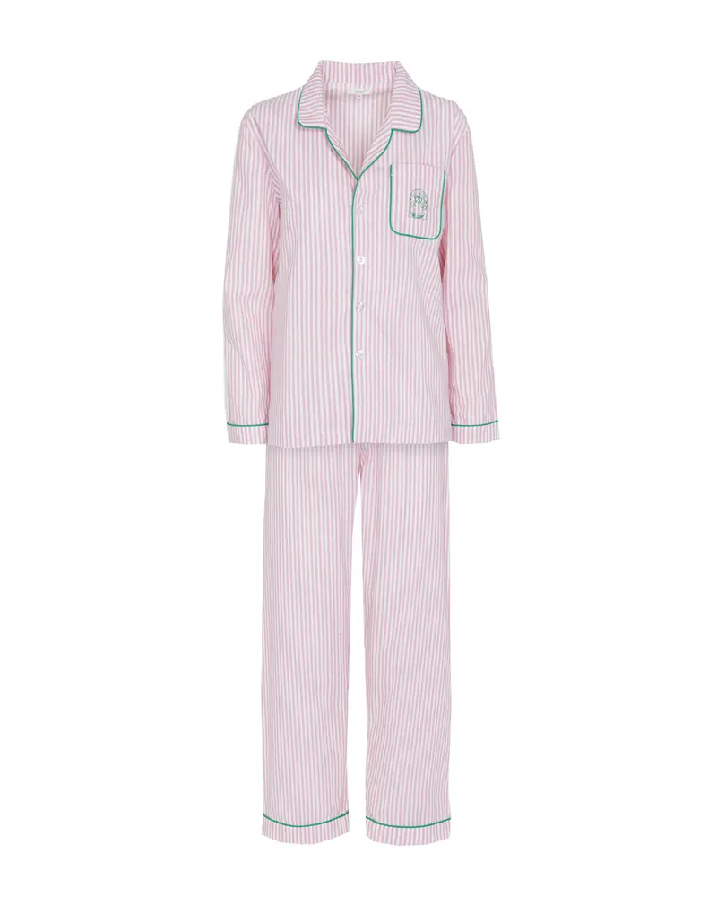 PIJAMA RAYAS ROSA