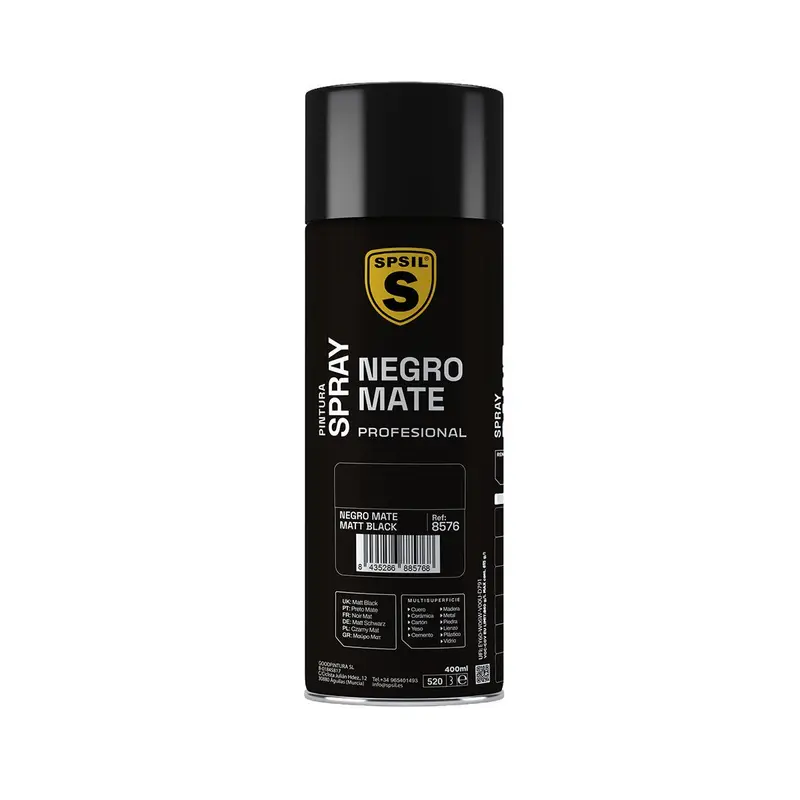 Pintura Spray 400ml, Spray Acrílico para Metal/Madera/Plástico