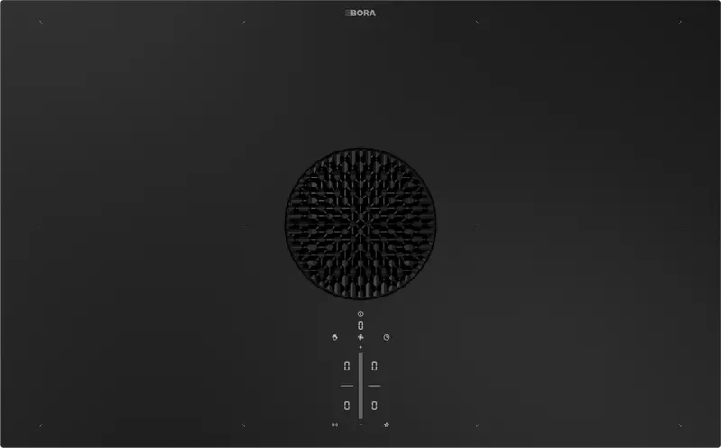 Placa de inducción X Pure con extractor de superficie integrado