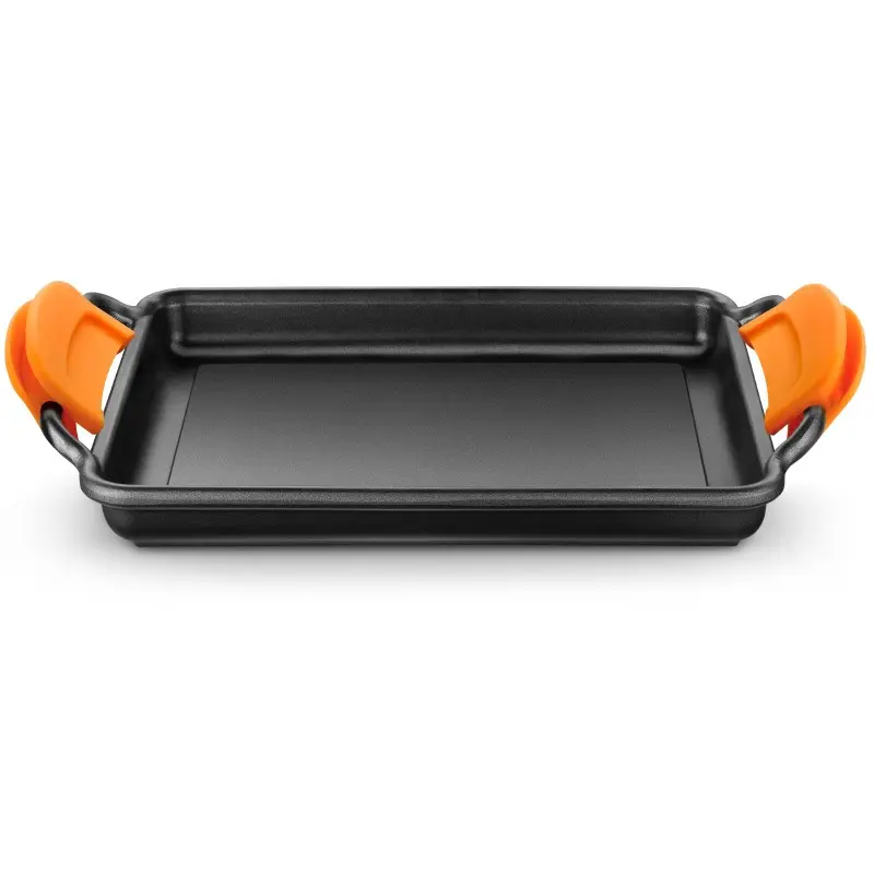 PLANCHA RECTANGULAR PLANA 40CM MAGMA