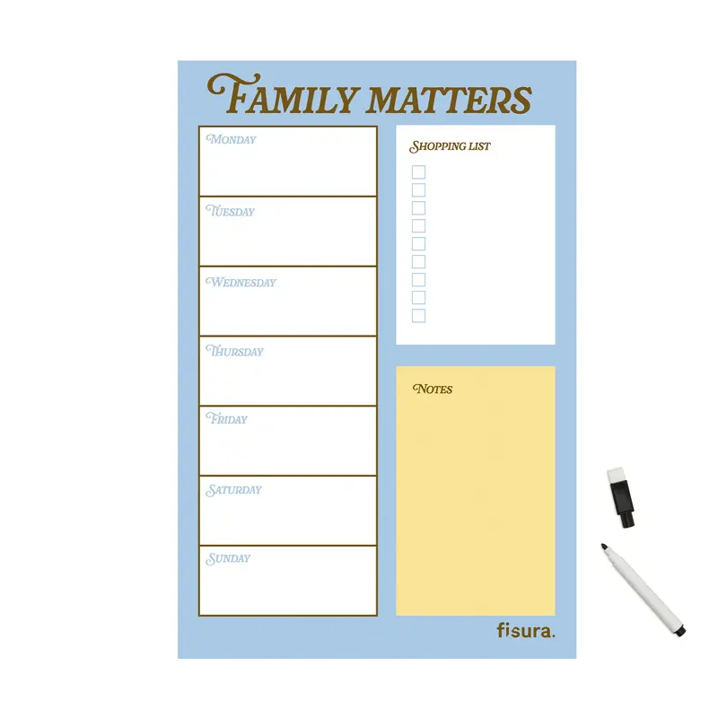 Planner magnético “Family matters”