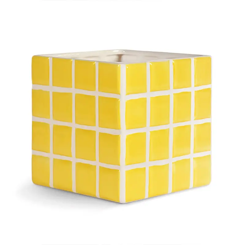 Planter Tile Yellow