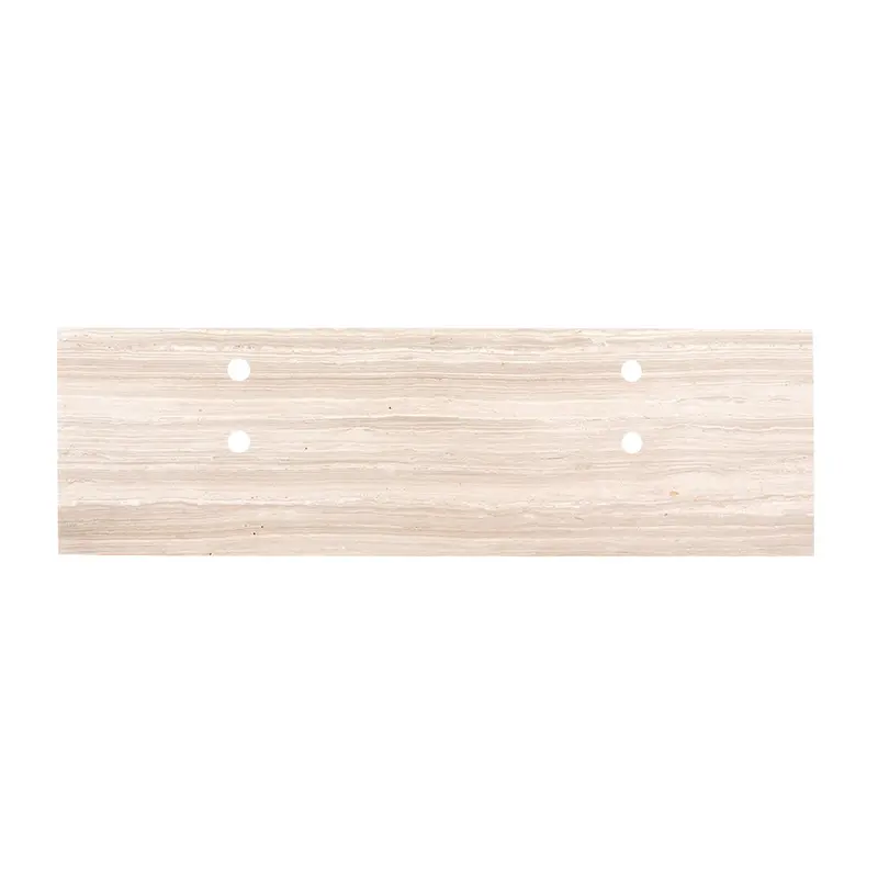 Plato de lavabo de mármol Marcel - Mármol Beige - 150cm