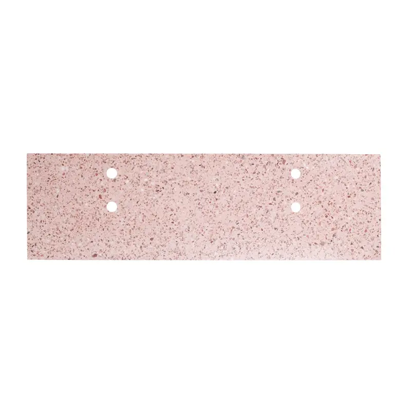 Plato de lavabo Terrazo Rosa - Marcel - 150cm