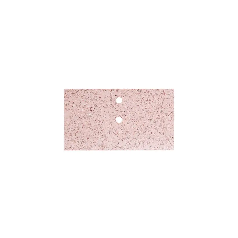 Plato de lavabo Terrazo Rosa - Marcel - 80cm