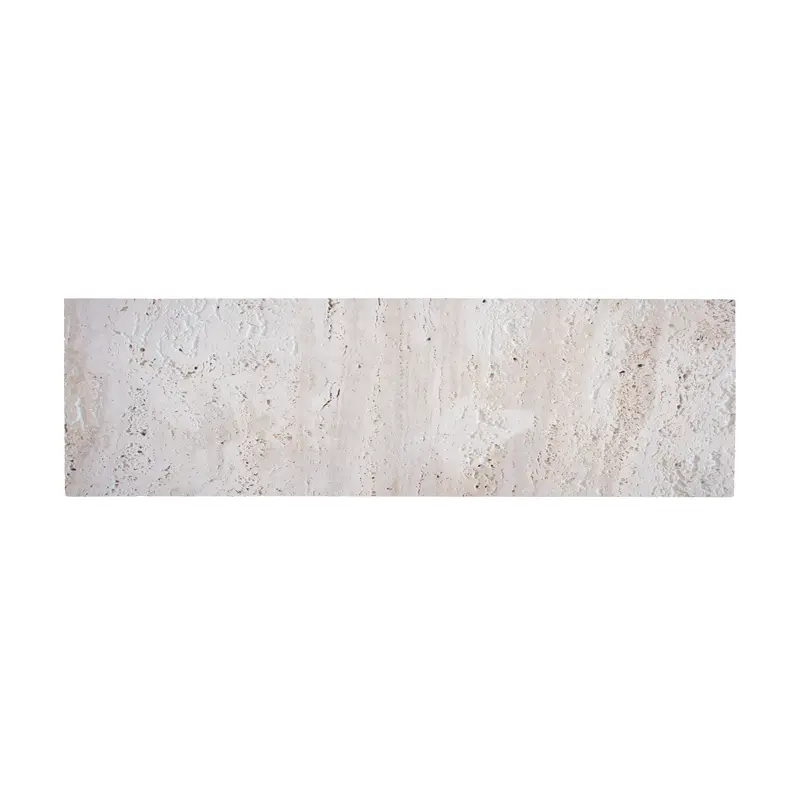 Plato de lavabo - Travertino blanco - Marcel - 150 cm