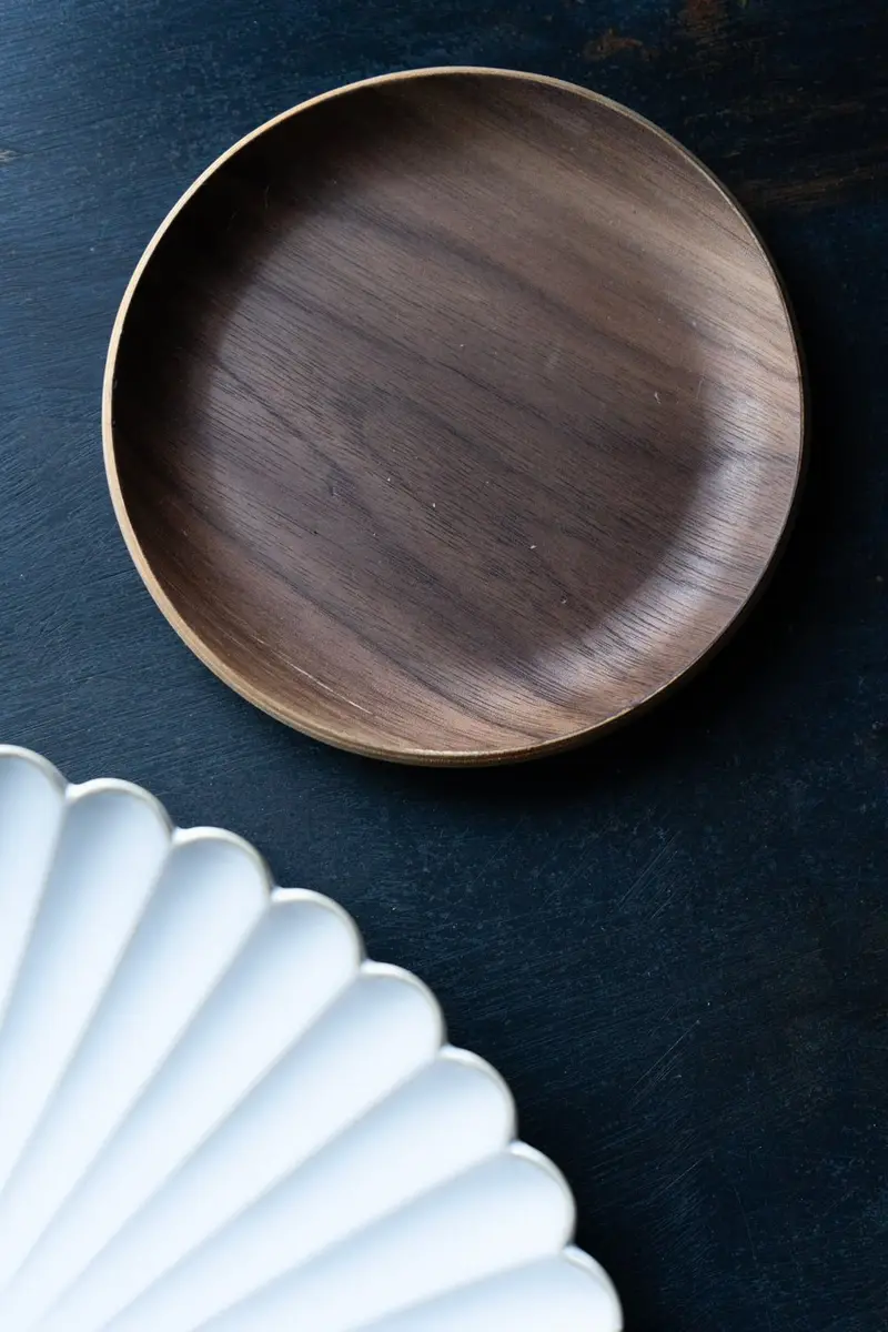 Plato De Pan De Madera