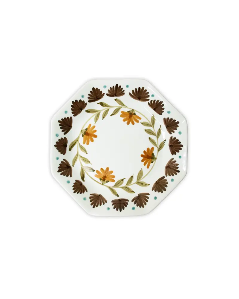 PLATO DE POSTRE CARMEN (terracota)