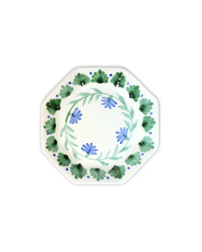 PLATO DE POSTRE CARMEN (verde)